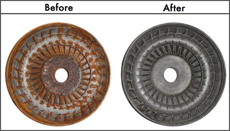 Before and After Fly Wheel